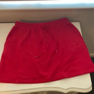 Zara sweat skirt